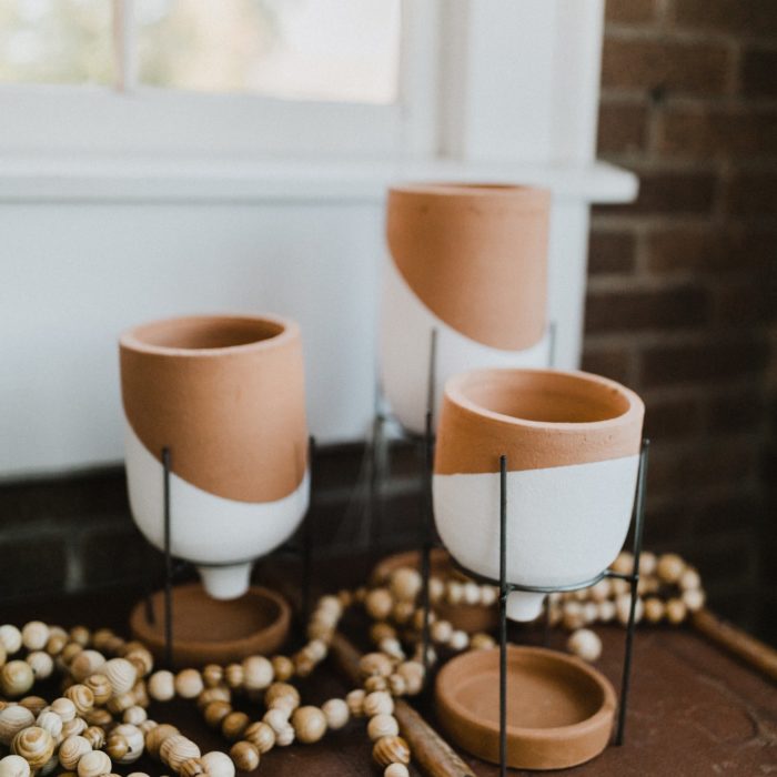 ceramic flower pots