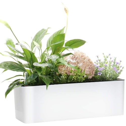 long selfwatering pot